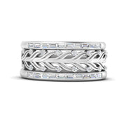 Multi Band Women Stackable Ring